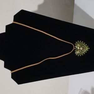 Heart Pendant Necklace 💚 SOLD